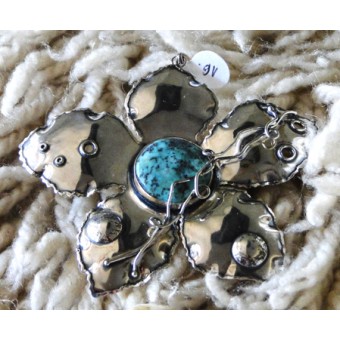 СРЕБЪРЕН МЕДАЛЬОН – ЦВЕТЕ 